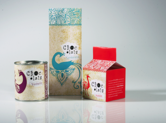 Chocolats Package Design by blackattack 570x422 50+ Creative Chocolate Package Designs