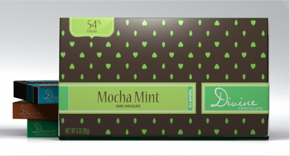 Divine Chocolate Packaging Design 570x306 50+ Creative Chocolate Package Designs