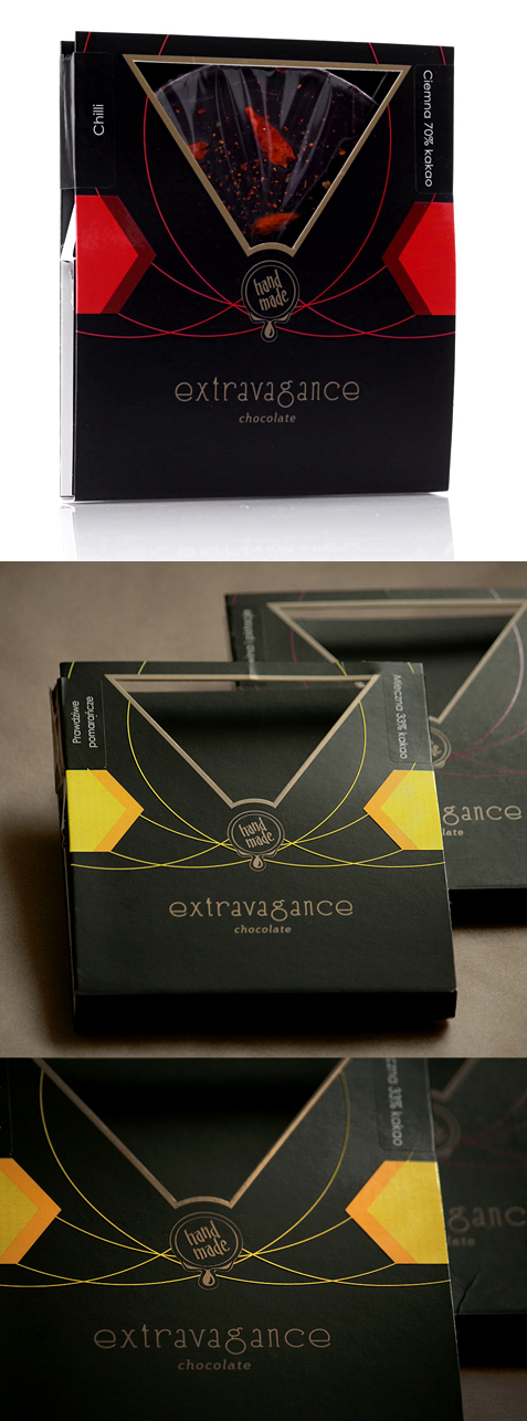 Extravagance Chocolate Package Design