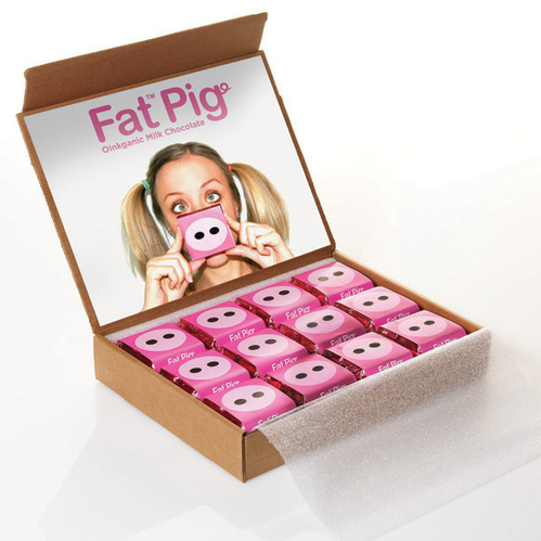 Fat Pig Chocolate Package Design 1 50+ Creative Chocolate Package Designs