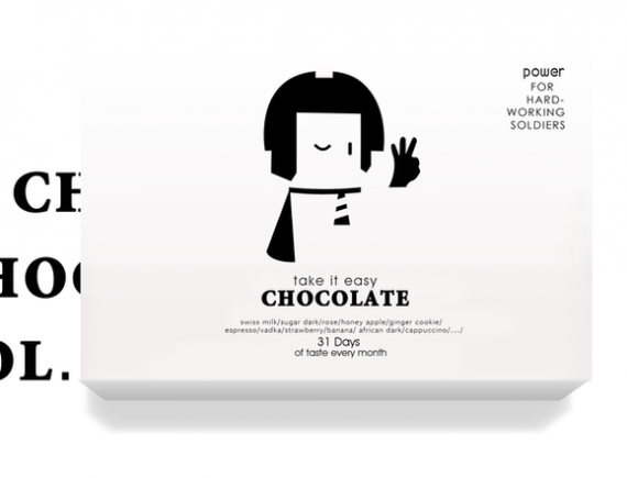Take it Easy Chocolate Package 570x435 50+ Creative Chocolate Package Designs