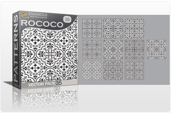 designious seamless patterns vector pack 35 preview 1  New Pattern Vector Packs + 50% Discount on All Products from Designious.com 
