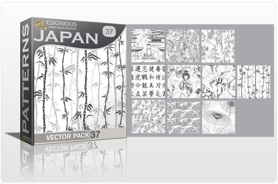 designious seamless patterns vector pack 37 preview 1  New Pattern Vector Packs + 50% Discount on All Products from Designious.com 