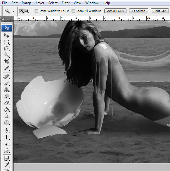 39 designioustimes conceptual monochromatic composition tutorial Create a Conceptual Monochromatic Composition in Photoshop