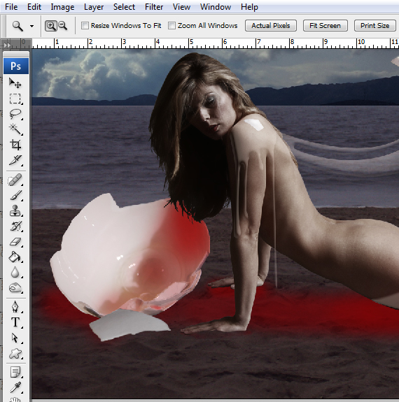 40 designioustimes conceptual monochromatic composition tutorial Create a Conceptual Monochromatic Composition in Photoshop