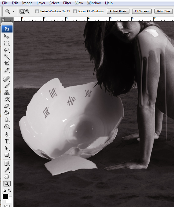 42.2 designioustimes conceptual monochromatic composition tutorial Create a Conceptual Monochromatic Composition in Photoshop