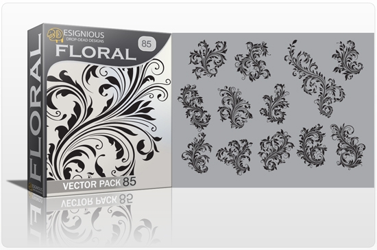 floral 85 preview 1 A Look Back at 2010   Designious.com