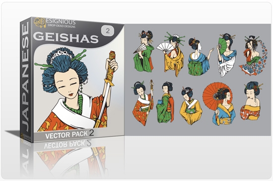 geishas pack preview 1 A Look Back at 2010   Designious.com