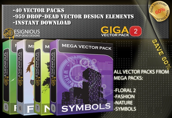 giga vector pack 2 Design Cocktail 4 is Coming Soon!
