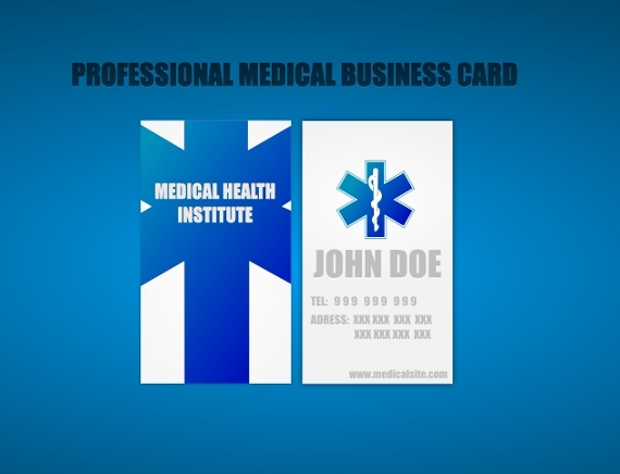 medical business cards 15+ Two Sided Business Card Templates