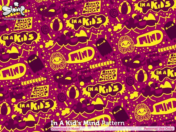 In A Kid  s Mind Pattern by giorgos93 Artist of the Week   Giorgos Vasiliadis aka Sloorp Designs