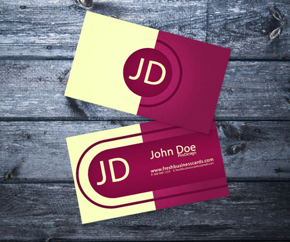 elegant business cards 15+ Two Sided Business Card Templates