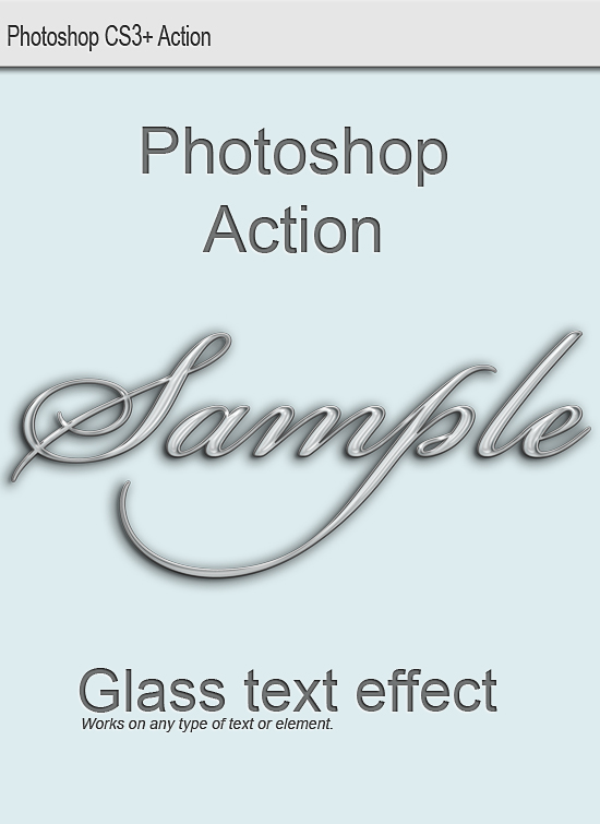 10 Addons for Photoshop preview glass effect action Design Cocktail 5 – 49 Design Goodies at a Killer Price & Giveaway