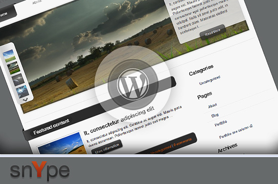 11 Snype WordPress Theme Preview wpwizz Design Cocktail 5 – 49 Design Goodies at a Killer Price & Giveaway