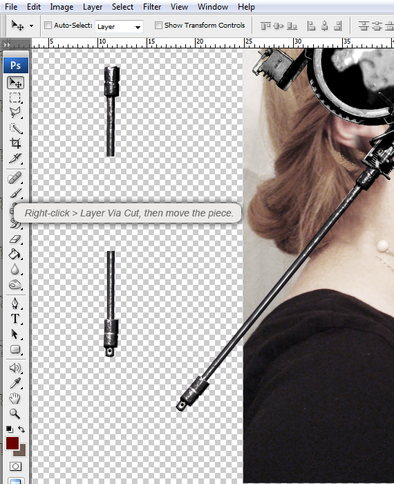 11.2 designioustimes conceptual headdress photoshop tutorial1 How to Create a Conceptual Headdress in Photoshop