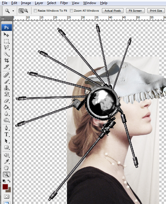 12 designioustimes conceptual headdress photoshop tutorial How to Create a Conceptual Headdress in Photoshop