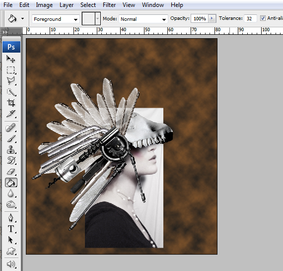 29 designioustimes conceptual headdress photoshop tutorial How to Create a Conceptual Headdress in Photoshop