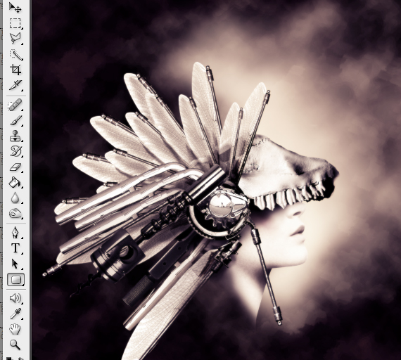 38 designioustimes conceptual headdress photoshop tutorial How to Create a Conceptual Headdress in Photoshop