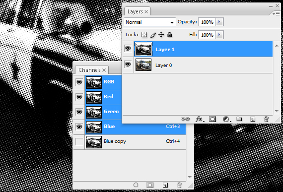 4 Quick Tip: How to Create Halftone Vintage Effects in Photoshop
