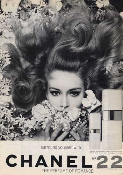 Chanel Print Ad 1960s Print Ad Designs Through the Decades: The 60s