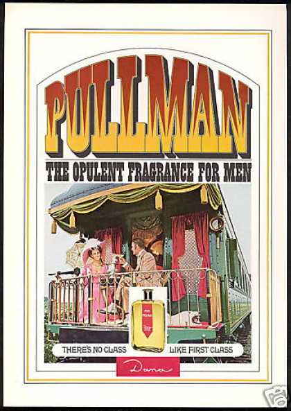 Dana Pullman Mens Cologne Print Ad 1960s Print Ad Designs Through the Decades: The 60s