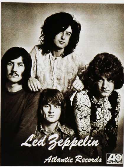 Led Zeppelin Print Ad 1960s Print Ad Designs Through the Decades: The 60s
