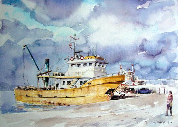 Watercolor Painting By sunaysenturk The Beautiful Art of Watercolor Painting