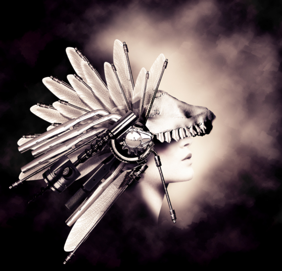 final designioustimes conceptual headdress photoshop tutorial1 How to Create a Conceptual Headdress in Photoshop