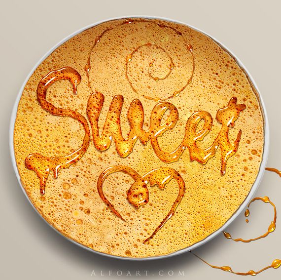 leaking honey effect photoshop tutorial Photoshop Tutorials Roundup   February 2011