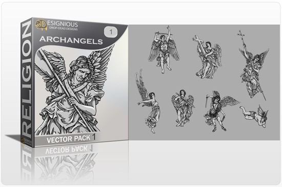 designious-archangels-vector-pack-1-preview-1 designious archangels vector pack 1 preview 1 New & Fabulous Vector Packs and T Shirt Designs from Designious.com