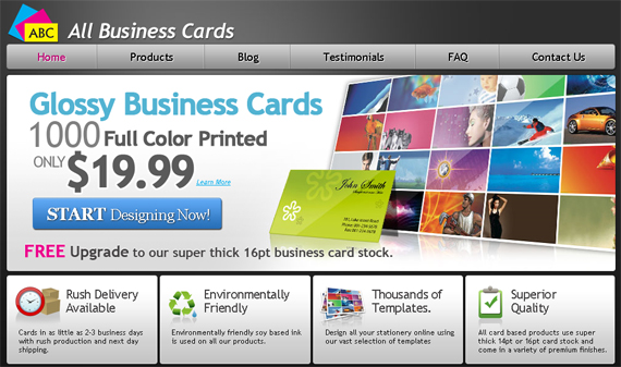 Allbusinesscards 1500 Business Cards Giveaway from All Business Cards!