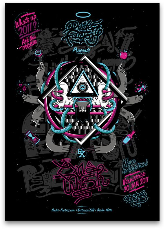 Artist of the Week DXTR 2 Artist of the Week   Illustrator Dennis Schuster aka DXTR