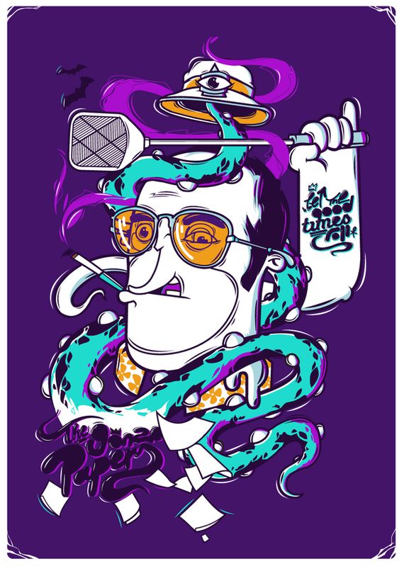 Artist of the Week DXTR 9 Artist of the Week   Illustrator Dennis Schuster aka DXTR