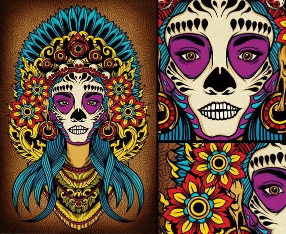 Death Goddess 2 Artist of the Week   Graphic Designer Chris Parks aka Pale Horse