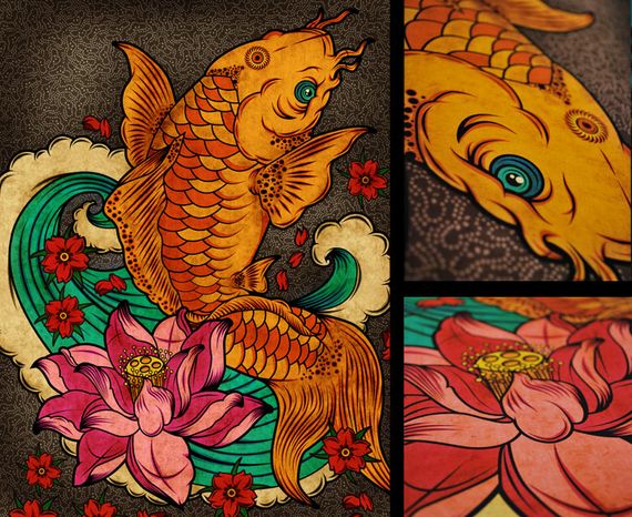 Koi 22 Artist of the Week   Graphic Designer Chris Parks aka Pale Horse