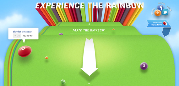 Skittles Website Color Psychology in Web Design   Big Websites Case Studies
