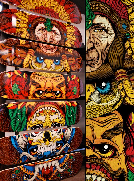 Totem 2 Artist of the Week   Graphic Designer Chris Parks aka Pale Horse