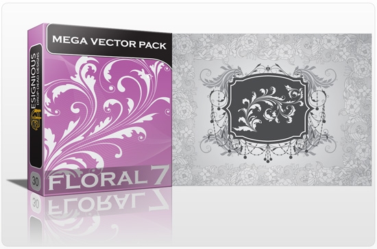 designious floral mega pack 7 preview 1 New Awesome Giga Vector Pack 8 from Designious.com