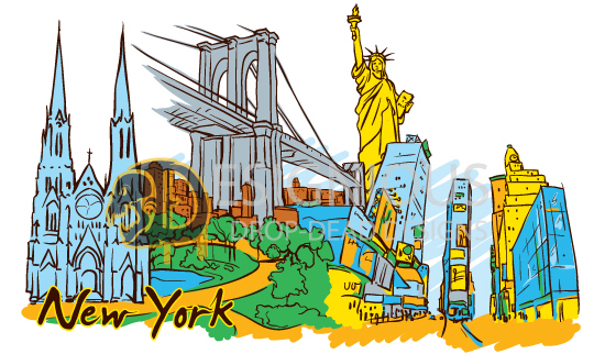designious famous cities vector pack 2 preview 3 10 New and Incredible Vector Packs From Designious.com   60 Famous Cities 