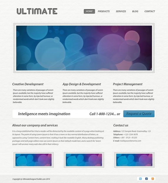 final paper layout1 590x643 Photoshop Tutorials Roundup   May 2011