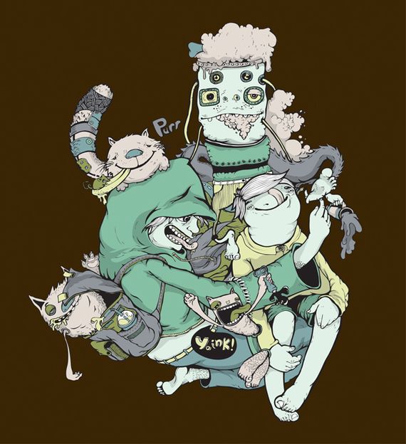 Camellie Illustration 4 Beautiful and Funny Illustrations by Camellie
