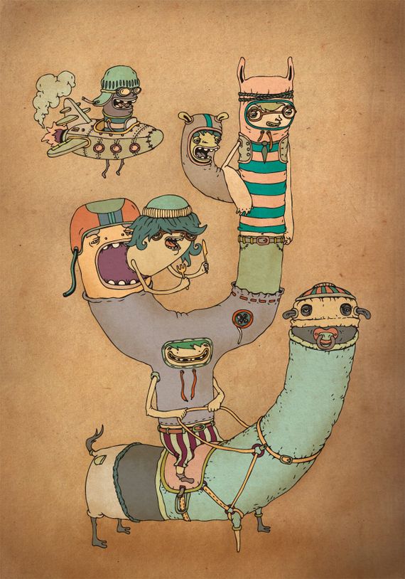 Camellie Illustration 5 Beautiful and Funny Illustrations by Camellie