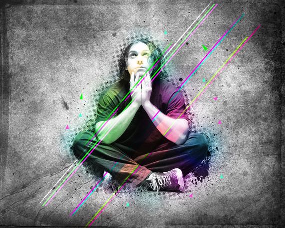 Grunge Effects Photoshop Tutorial Photoshop Tutorials Roundup   June 2011