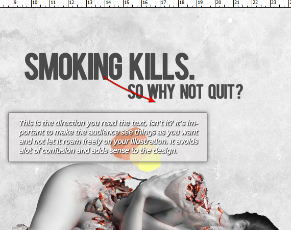 32 pixel77 anti ad tutorial fumar Como criar um anúncio de fumar Concept Anti com Photoshop