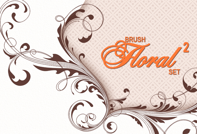 Floral brushes 23 Floral Brushes, Login Forms, Chat Bubbles, PS tut, 270 Icons & Freebie   New on Designtnt.com this week!