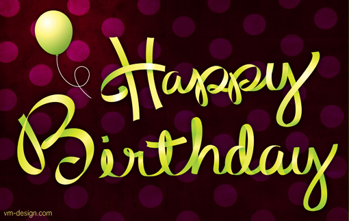 happybirthday sm2 Handwritten Fonts   A Touch of Creativity in Your Designs