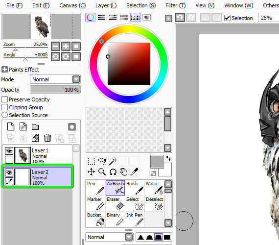 15 pixel 77 owl poster tutorial Design Process: How to create a movie poster with Photoshop and Paint Tool SAI