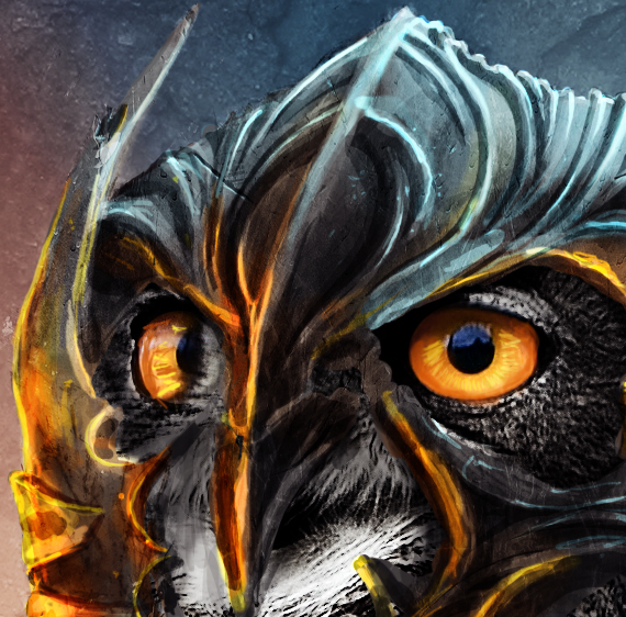 22.1 pixel 77 owl poster tutorial Design Process: How to create a movie poster with Photoshop and Paint Tool SAI