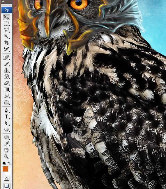 26 pixel 77 owl poster tutorial Design Process: How to create a movie poster with Photoshop and Paint Tool SAI