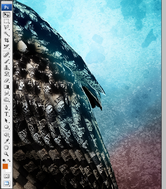 29.1 pixel 77 owl poster tutorial Design Process: How to create a movie poster with Photoshop and Paint Tool SAI